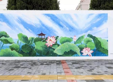 洪雅墙绘施工材料制作工艺说明