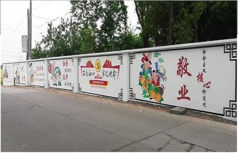 洪雅手绘墙画在现实中主要有哪些应用？