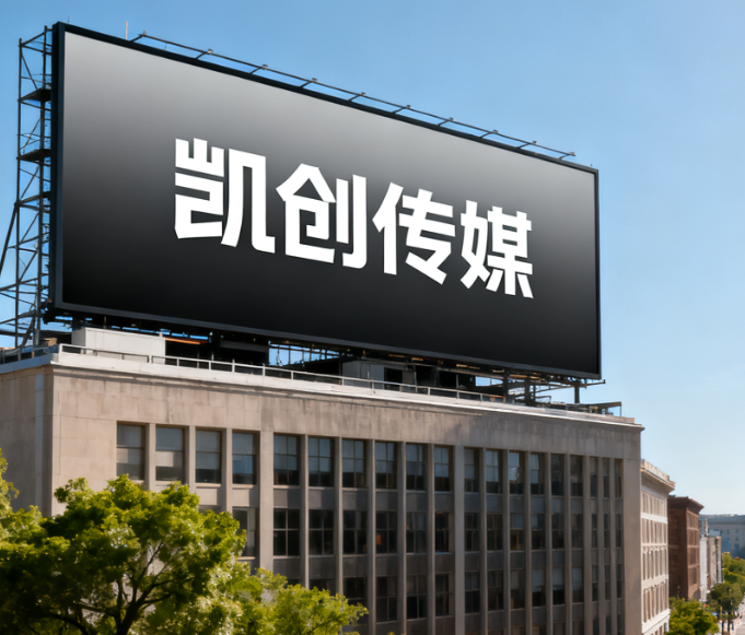 洪雅户外广告牌的设计与制作