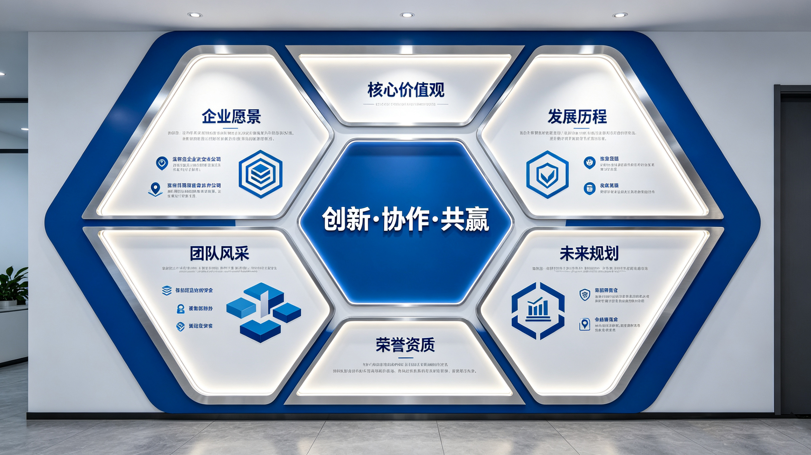洪雅企业文化墙六边形避坑指南（新手常犯5个错误）